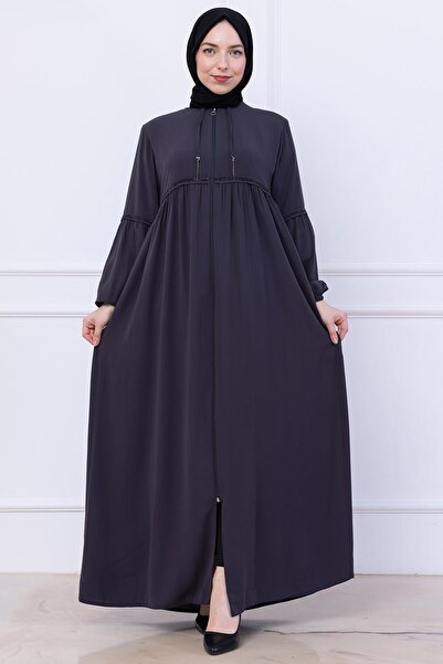 hafsamina Shirred Stone Ferace Smoked Hm2732