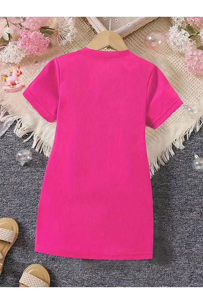 Keywest Girl's Kuromi Printed Mini Dress