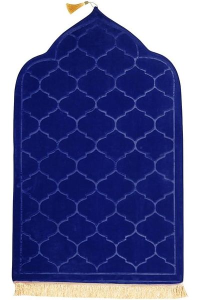 Fabienne Dome Style Anti-Slip Prayer Mat 70x110cm Blue