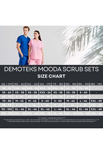 DEMOTEKS Unisex Activity Medical Costume – Doctor Nurse Uniform