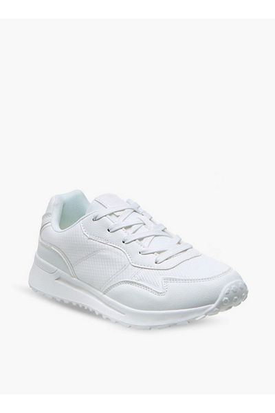 Missy Flyknit Textured Sneakers with Lace-Up Closure