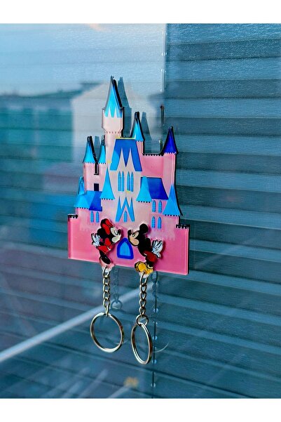 LenaHandMade Yukarı Bak Anahtarlık - Çift Anahtarlığı - Duvar Dekorasyon - An...