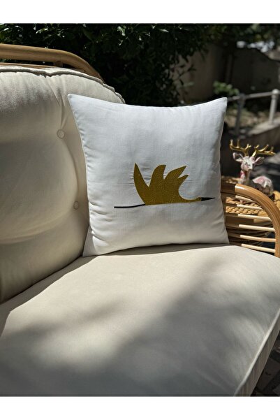 conthes Колекція Bright EVC 45×45 і 35×50 Подушка з вишивкою журавля