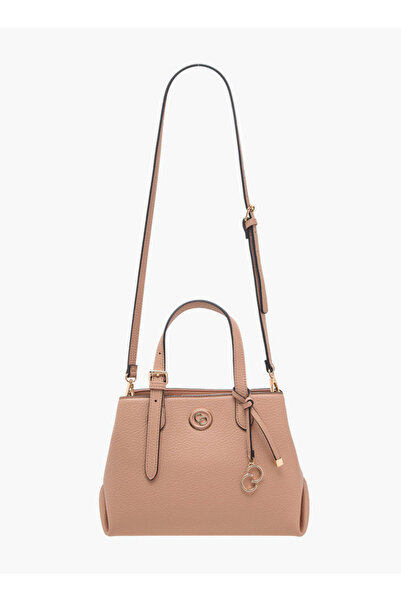 Celeste Solid Tote Bag with Double Handles and Detachable Strap - W 13 x H 20.5 x D 29 cm