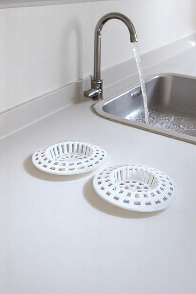 intoku Bathtub Sink Strainer Plastic Strainer 2 Pack