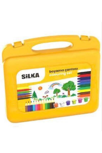 tuvval Art.1206 Silka Student Yellow Painting Bag