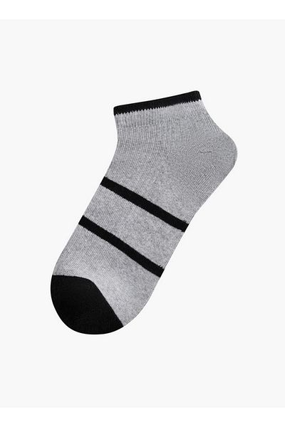 LBL by Shoexpress Striped Ankle Length Socks - Set of 5