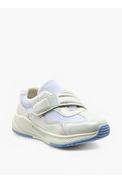 Barefeet Panelled Sneakers with Hook and Loop Closure