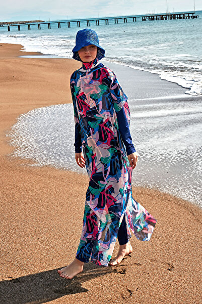 Marina Pareo Kaftan P2430 με μοτίβο
