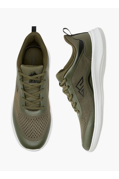 Oaklan by Shoexpress Textured Sports Shoes with Lace-Up Closure