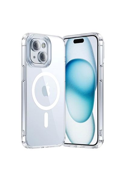 PUFO Husă de protecție compatibilă pentru iPhone 16 Pro, transparentă
