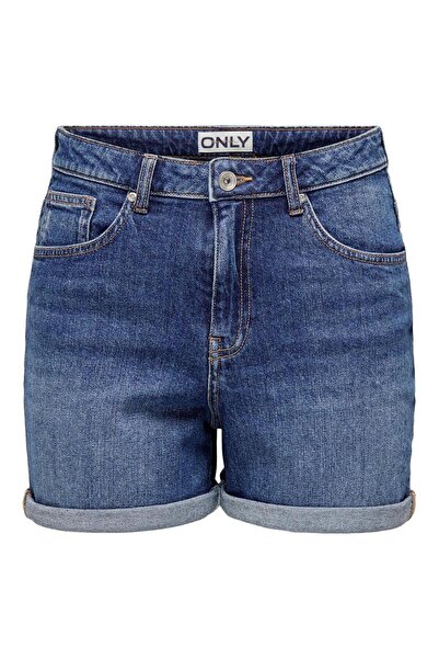 ONLY Jeans-Shorts ONLJOSEPHINE Hohe Taille Normal geschnitten Jeans-Shorts