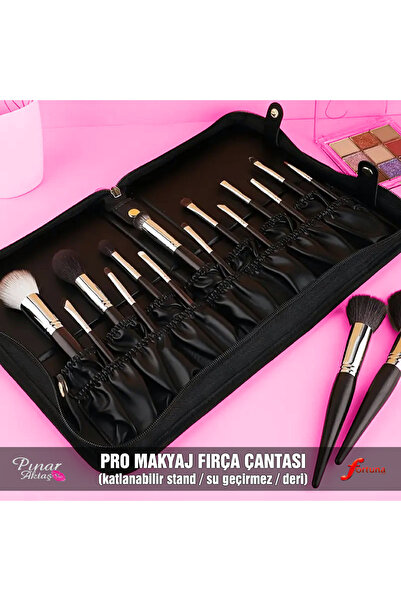 Fortuna Work Makyaj Fırçası Çantası Pro Pınar Aktaş Makeup