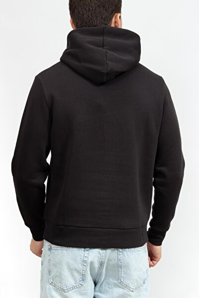 Calvin Klein Kapüşon Yaka Siyah Erkek Sweatshırt K10K112251BEH
