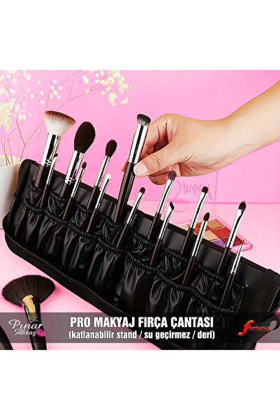 Fortuna Work Makyaj Fırçası Çantası Pro Pınar Aktaş Makeup