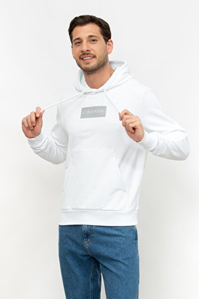 Calvin Klein HOODIE CU LOGO DE CAUCUC