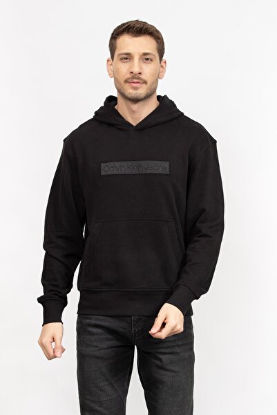 Calvin Klein EMBROIDERED BOX HOODIE