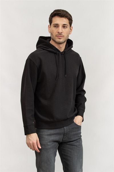 Emporio Armani سويت شيرت بقلنسوة للرجال