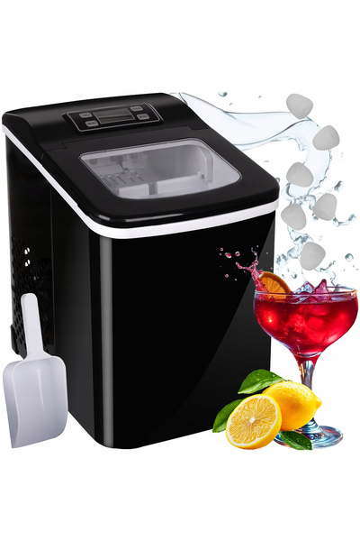 zola Masina cuburi gheata, 12 kg/24 h, 2 dimensiuni, 120W, LCD, temporizator,...
