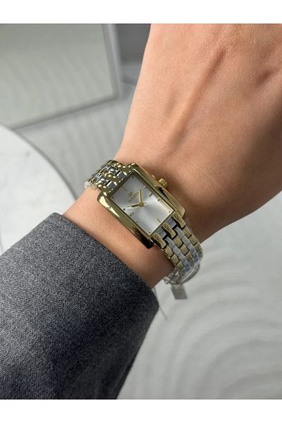 Homies Guaranteed Premium Women's Wristwatch Gold-Silver (White Dial Gold Case) Rshms-192