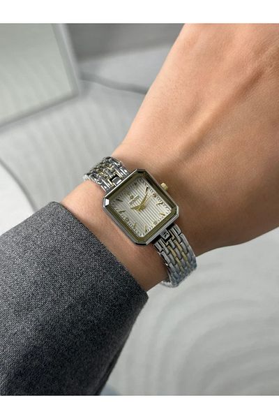 Homies Guaranteed Premium Women's Wristwatch Gold-Silver (White Dial) Rshms-180