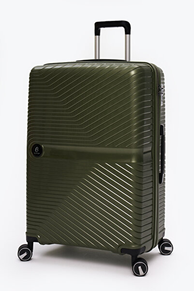 ELATAE Exclusive Pro Polipropilen Kırılmaz 2'li Valiz Seti Büyük Boy - Orta Boy 5239