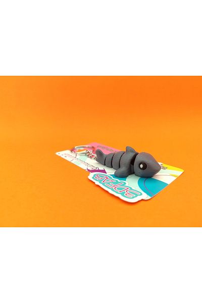 Minikbahcem Cute Shark Keychain - 3D Print Special Design