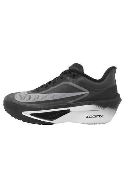 Nike Zoom Fly 6 Women's Road Racing Shoes Black Light Smoke Grey White