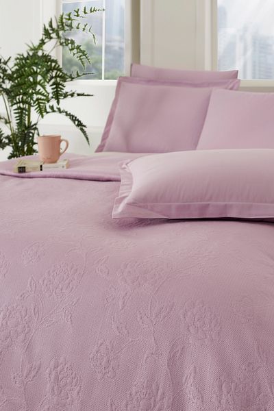 Özdilek Jacquard Double Luxury Pique Set