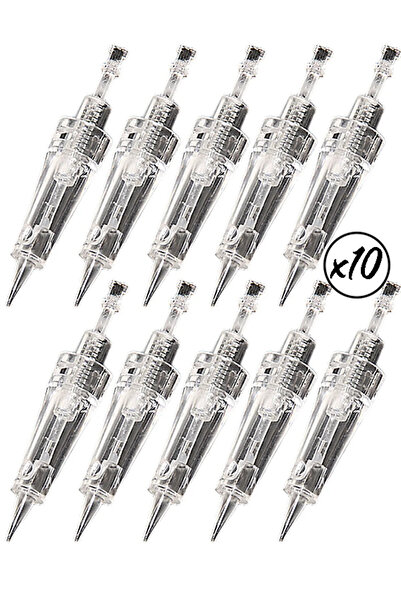 MRS NEF Kozmetik 10 قطع مقاس 7 إبرة تكنولوجيا الشعر Mym-m5-m7- إبرة مكياج دائ...