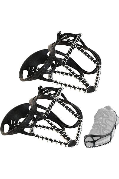 zola Crampoane antialunecare pentru incaltaminte,grosimea cauciucului 0.4 cm, marime 38-45, negre