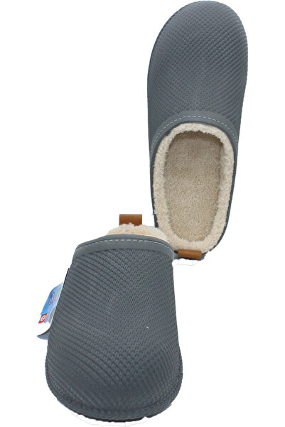 GEZER Silent Sole Eva Waterproof Furry Home Street Work Garden Slippers