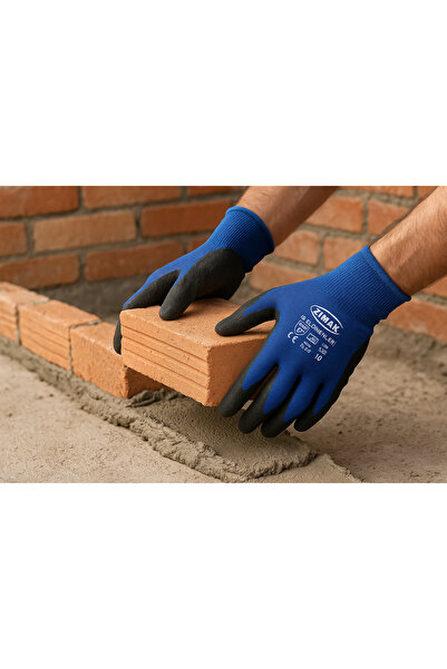 zimak El-154 Pair Sandy Blue Gloves No:10 (2 Pairs)