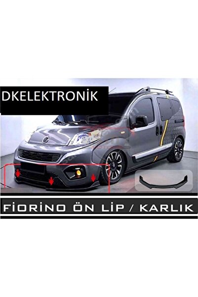 oyd oto aksesuar Fiorino Bipper Nemo Ön Tampon Eki Body Kit Karlık Lip Siyah