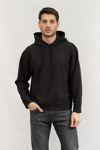Emporio Armani سويت شيرت بقلنسوة للرجال