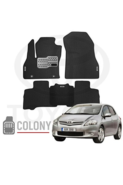 COLONY Toyota Auris (06-12) Hücreli Premium Eva Paspas Seti Tam Set Paspas Ta...