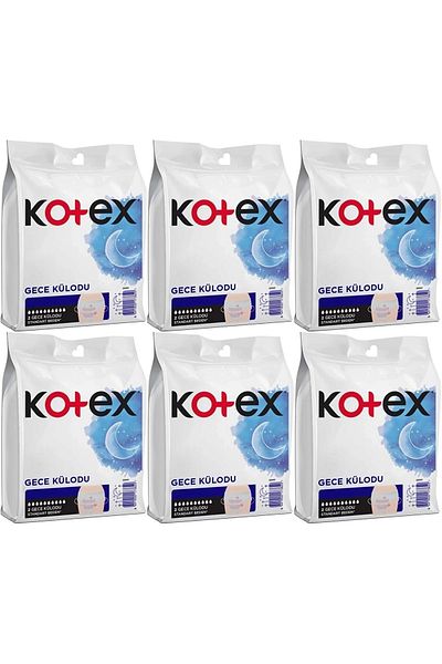 Kotex Night Panties / Panties Standard Size (Special for Intense Menstrual Period) Set of 12 (6Pk*2)