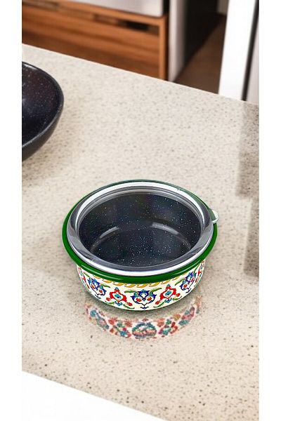 İnci Emaye No. 16 Enamel Storage Container