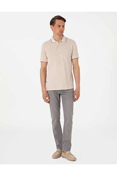 Pierre Cardin Gri Slim Fit Jean Pantolon 50302714-VR024