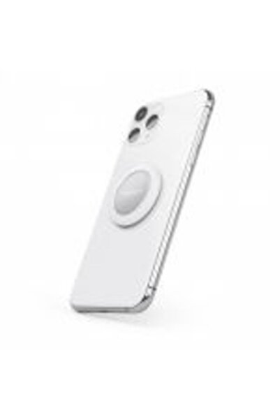 VONMAEHLEN مقبض هاتف معدني من فونماهلين باك فليب سيجنتشر + حامل مغناطيسي - أبيض