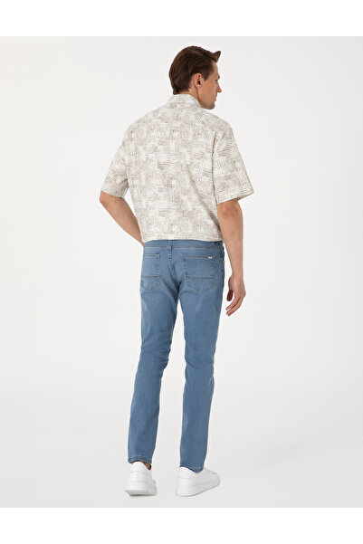 Pierre Cardin Açık Mavi Slim Fit Jean Pantolon 50302721-VR003