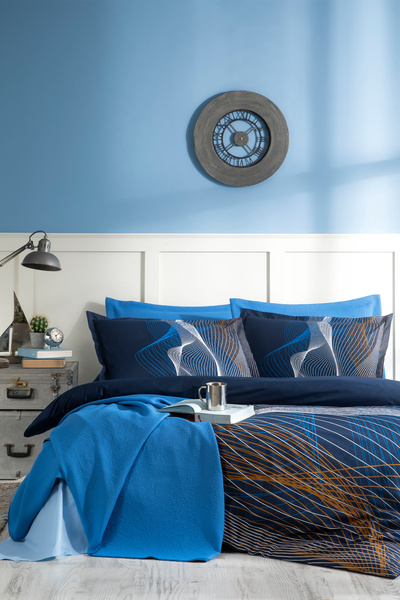 Özdilek Resumo Двоспальне ліжко з покривалом