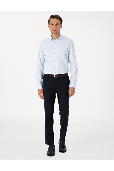 Pierre Cardin Açık Mavi Slim Fit Uzun Kollu Gömlek 50303382-VR003