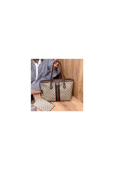 Gucci 2-in-1 Luxury Tote Bag for Women – Large Neverfull Shoulder Handbag | UAE Trending 2025 Style