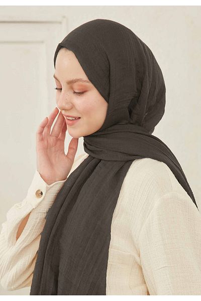 Fresh SMOKED BURLAP SHAWL