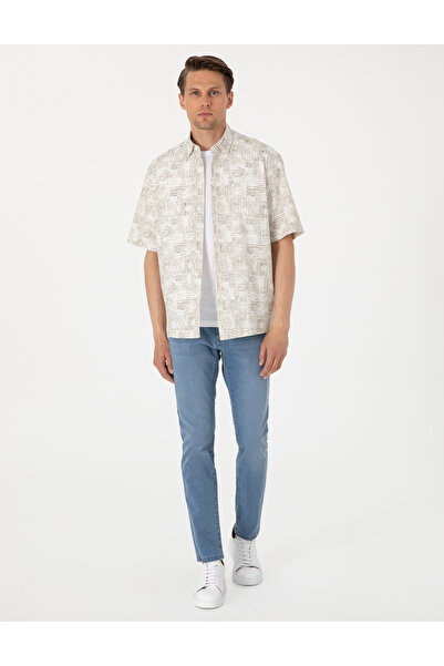 Pierre Cardin Açık Mavi Slim Fit Jean Pantolon 50302721-VR003
