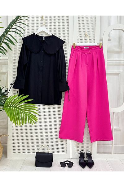 onix Wenka Palazzo Pants Fuchsia