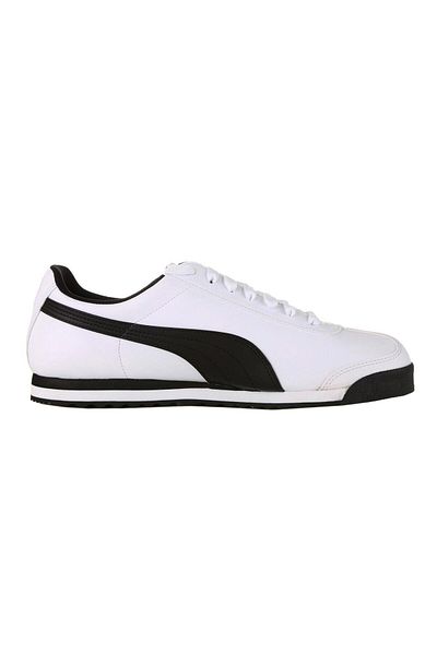 Puma Roma Basic 353572 04 Pantofi sport casual alb-negru pentru bărbați