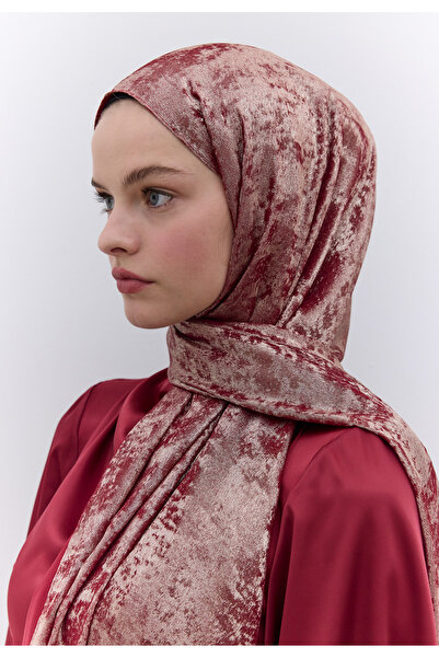 Fresh Luxury Shine Shawl Red