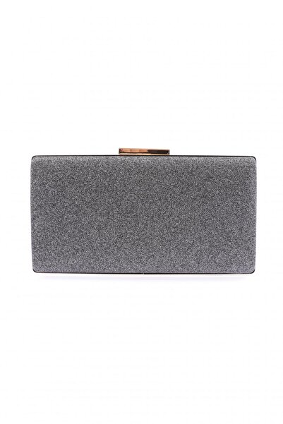 DGN Portfolio taška na večerní šaty s třpytivým platinovým pískem - 3843152